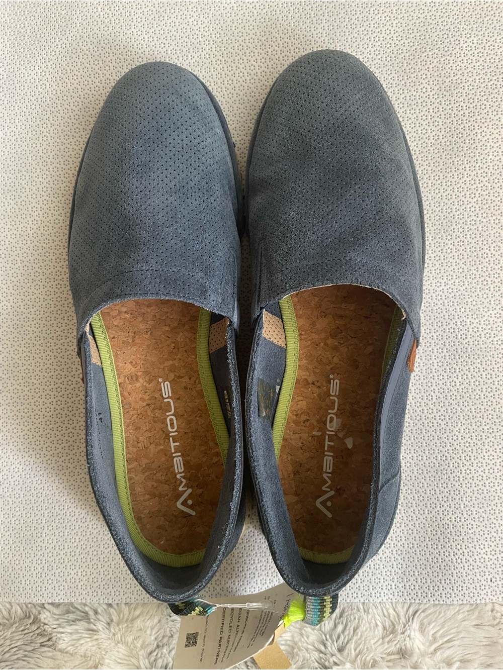 Ambitious‎ Men’s Slip-On Casual Shoes — Slate Blue